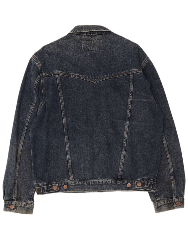 Wrangler muška traper jakna UK 40 Large tamnoplavi pamuk