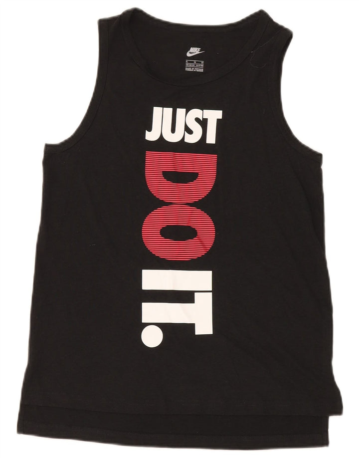Nike Boys Graphic Vest Top 13-14 Years XL crni poliester