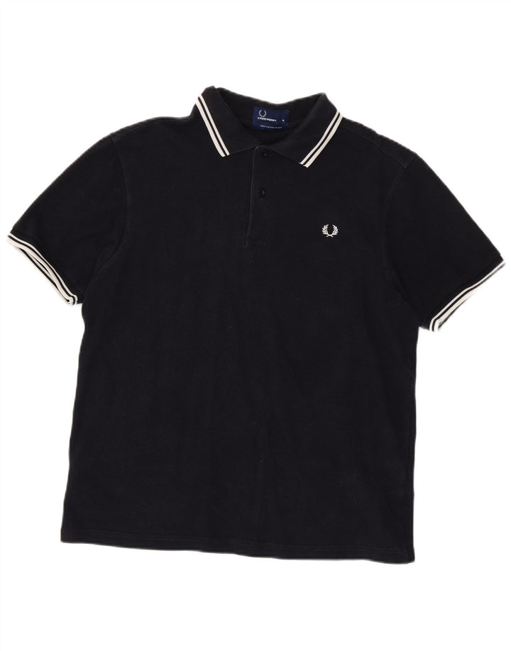 Fred Perry muška polo majica Srednje tamnoplavi pamuk