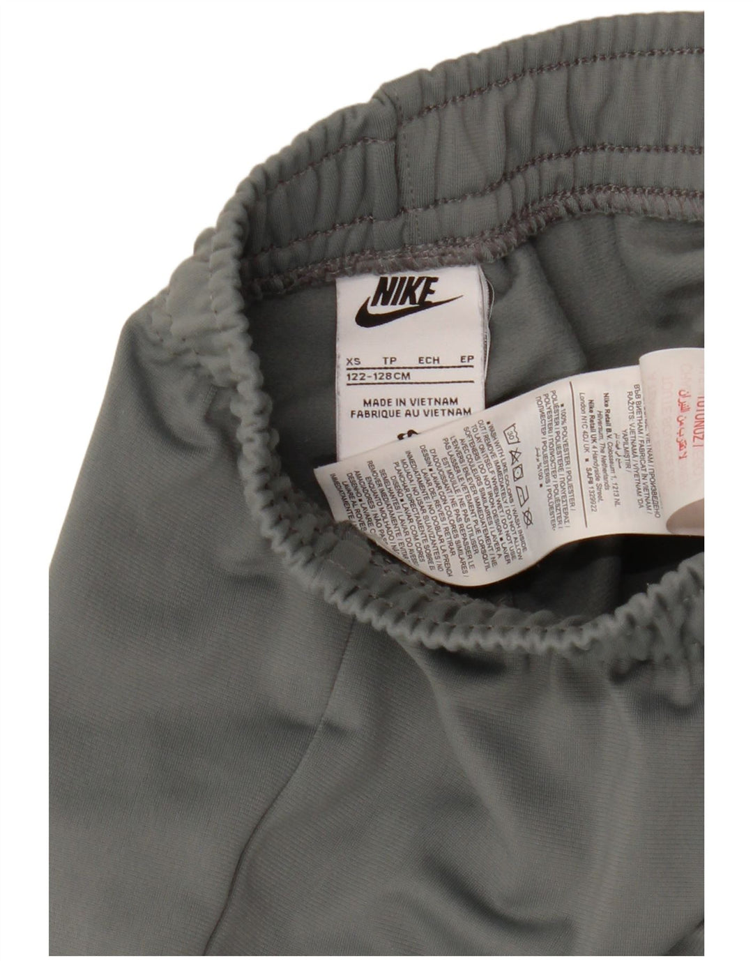 Nike Trenirka za djevojčice Hlače za trčanje 7-8 godina XS sivi poliester