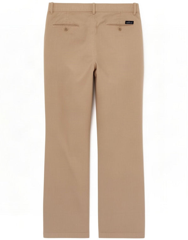 Trussardi Mens Straight Chino hlače IT 48 Medium W32 L31 Beige Cotton