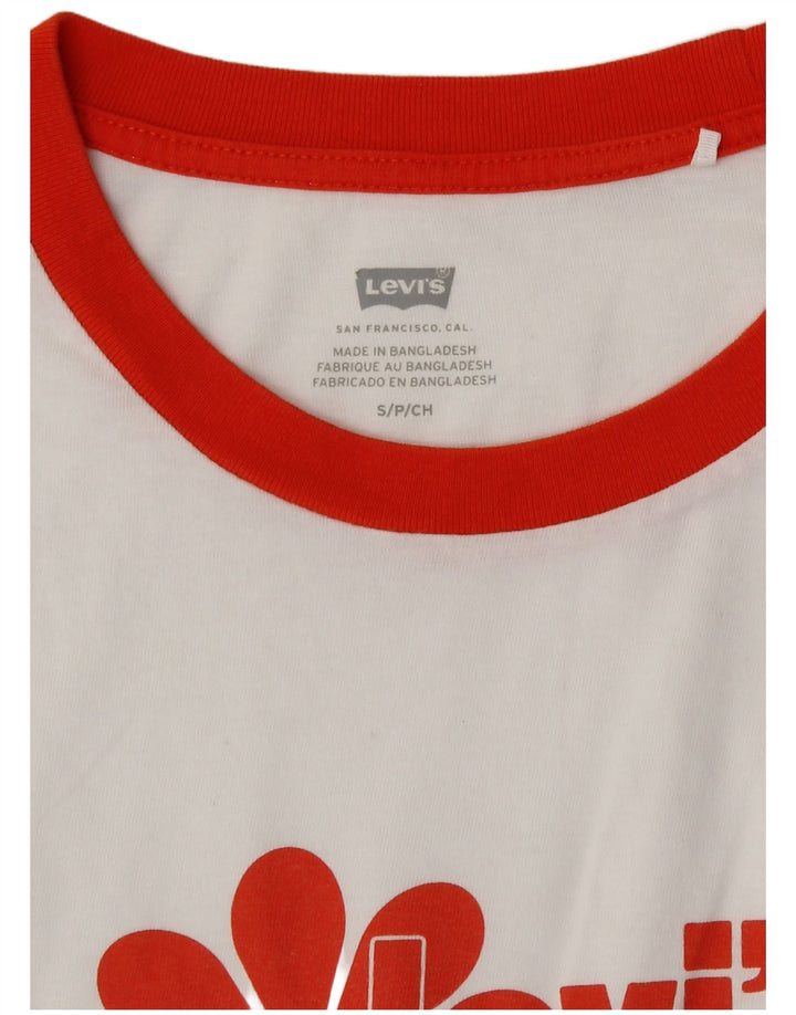 Levi's ženska majica kratkih rukava s grafičkim motivima UK 10 Small White