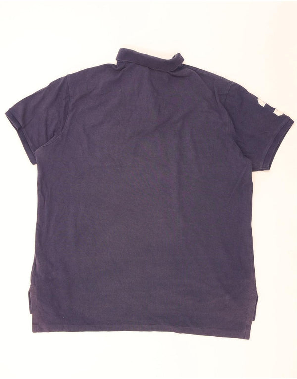 Polo Ralph Lauren muška polo majica prilagođenog kroja XL tamnoplavi pamuk