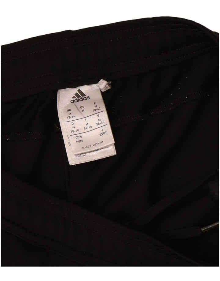 Adidas ženske hlače za trenirku UK 12/14 Srednje crni poliester