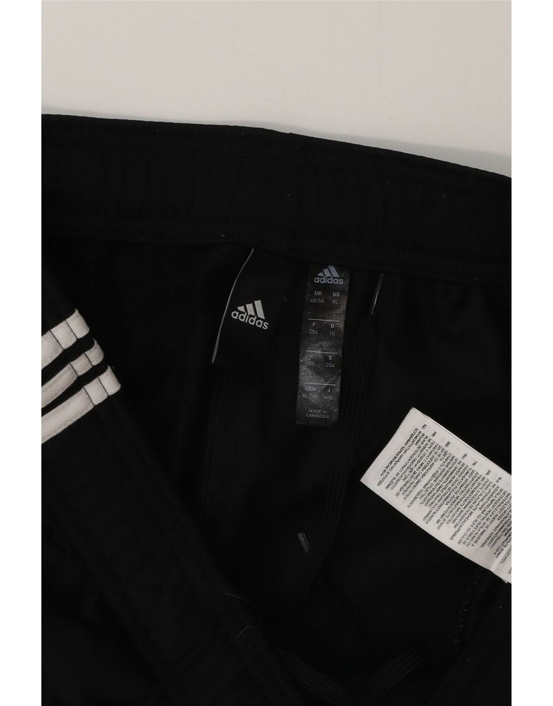 Adidas muške hlače za trenirku UK 48/50 XL crni poliester