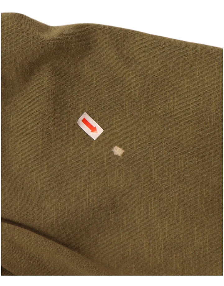 O'NEILL Muški šerpa pulover s kapuljačom na patentni zatvarač Srednje zeleni pamuk