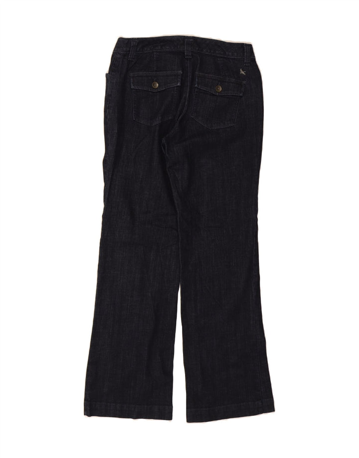 EDDIE BAUER Womens Curvy Bootcut Jeans US 8 Medium W30 L32 Navy Blue Vintage Eddie Bauer and Second-Hand Eddie Bauer from Messina Hembry 