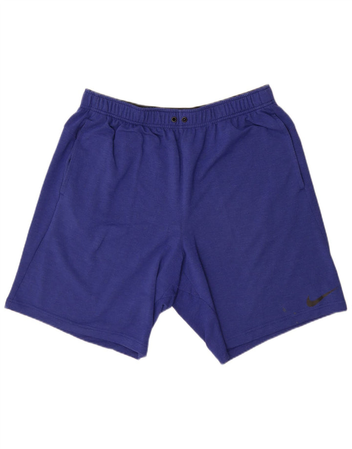 Nike muške Dri Fit sportske kratke hlače XL plava viskoza