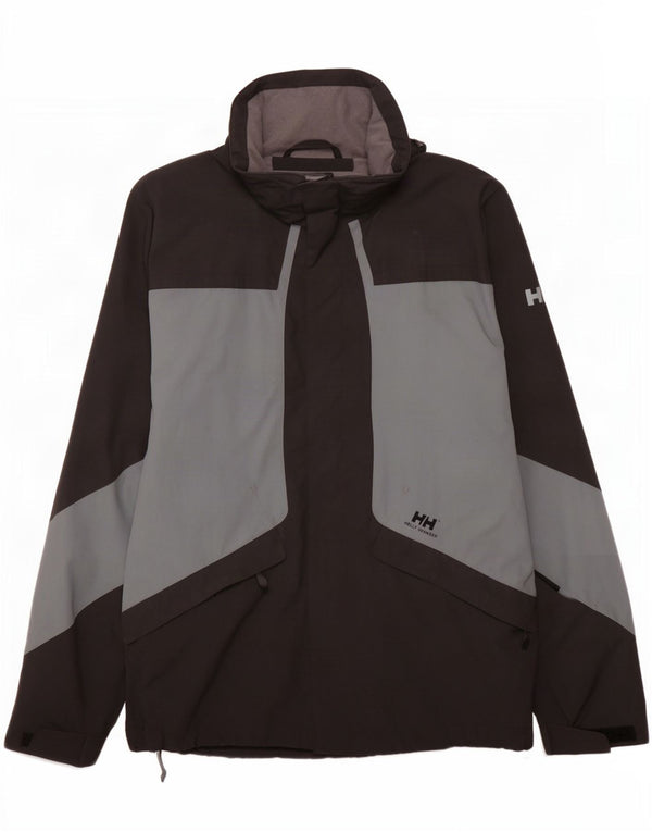 Helly Hansen Muška kišna jakna UK 38 Srednje crna najlonska boja