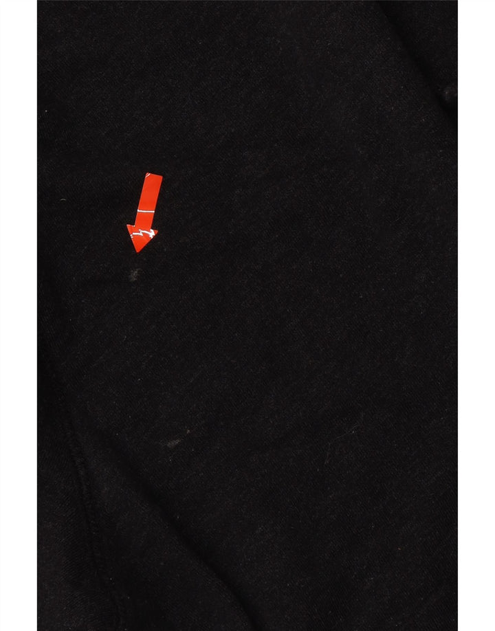 LEVI'S Mens Graphic Hoodie Jumper Medium Grey Cotton Vintage Levi's and Second-Hand Levi's from Messina Hembry 