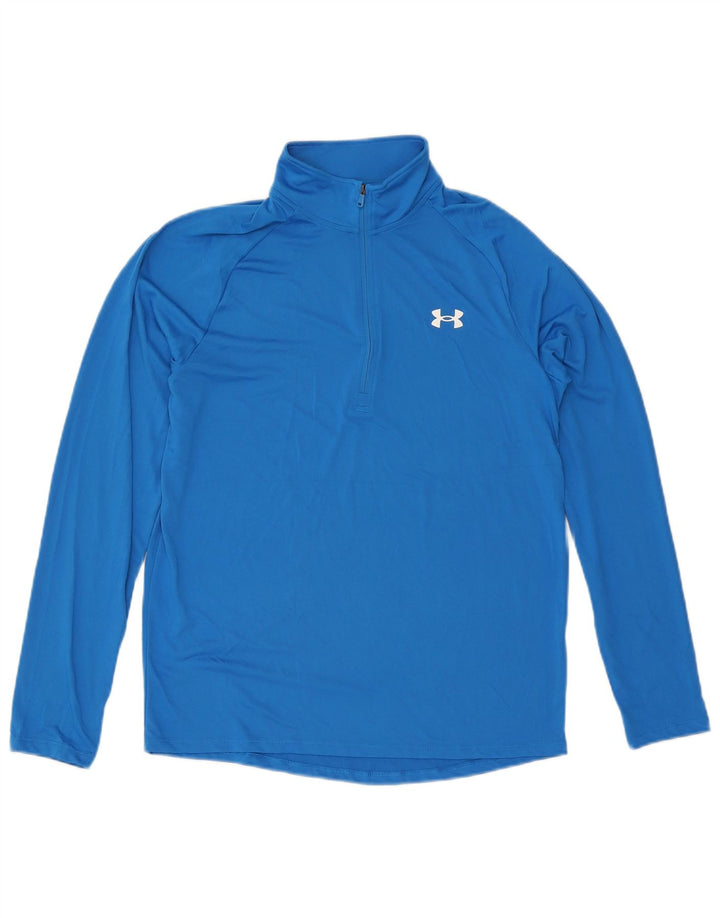 Muška trenirka s patentnim izrezom Under Armour Srednje plava