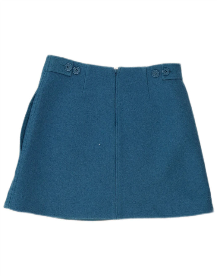 Cos ženska mini suknja EU 34 XS W30 plava vuna