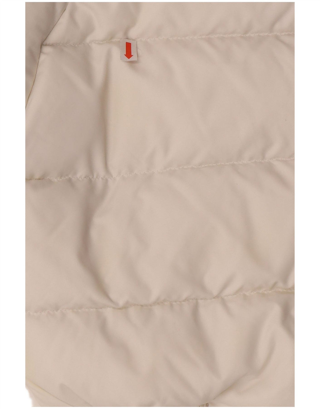 MONCLER Jakna s kapuljačom i podstavljenom podstavom za djevojčice 5-6 godina, bijeli najlon