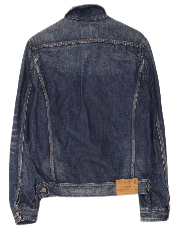 Jack & Jones ženska traper jakna UK 36 Mala tamnoplava pamuk
