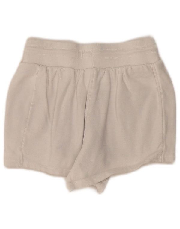 CHAMPION Ženske sportske kratke hlače obrnutog tkanja UK 10 Mali bijeli pamuk