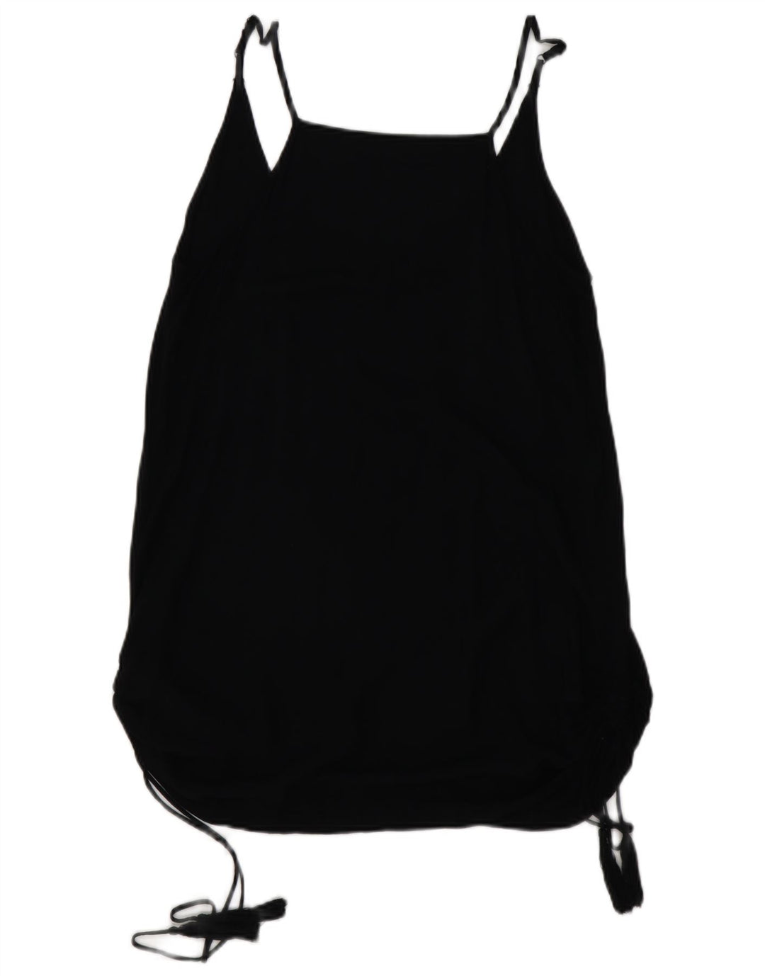 HARLEY Ženski Cami Top UK 10 Small Black Rayon