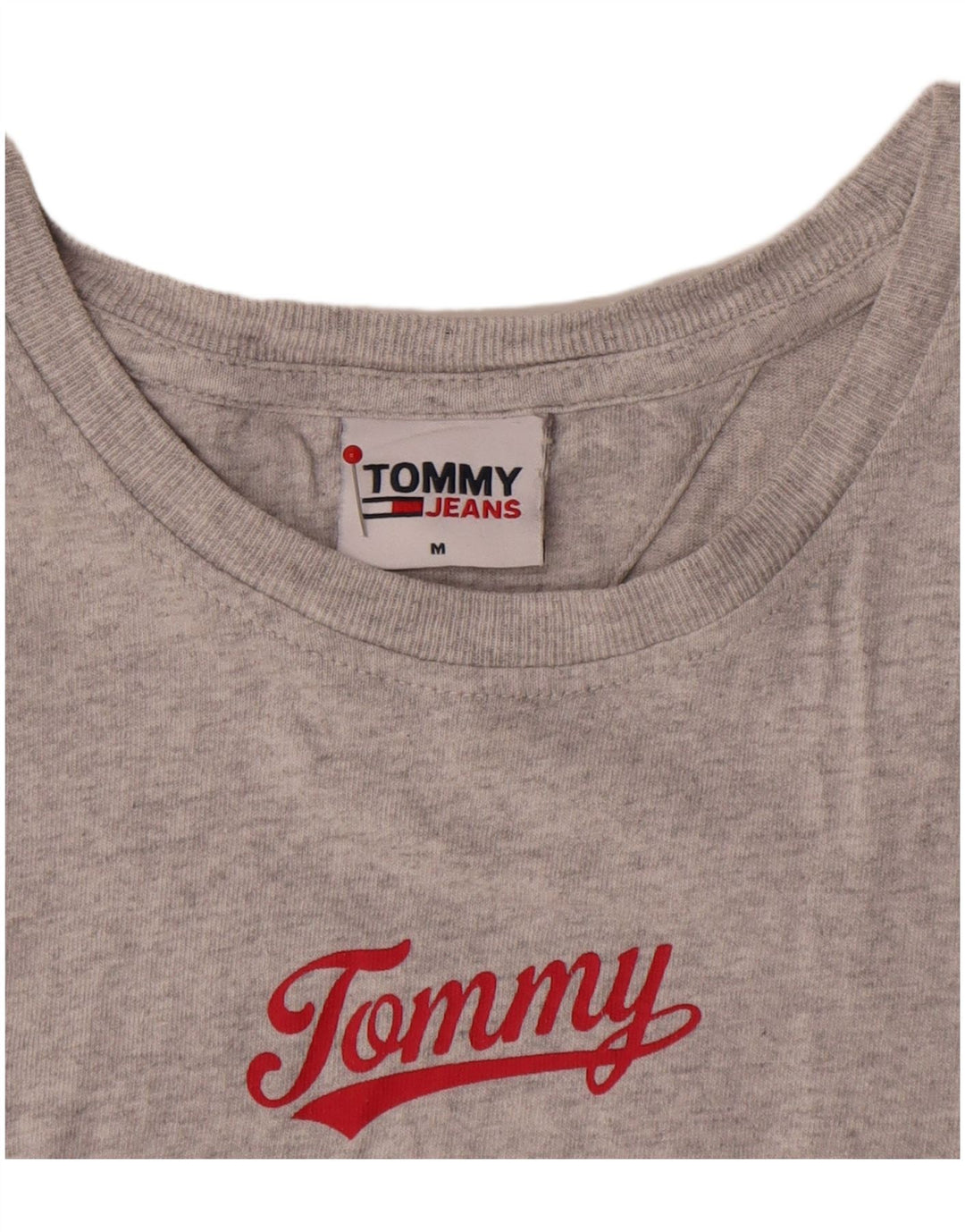 Tommy Hilfiger muška majica kratkih rukava srednje sivi pamuk