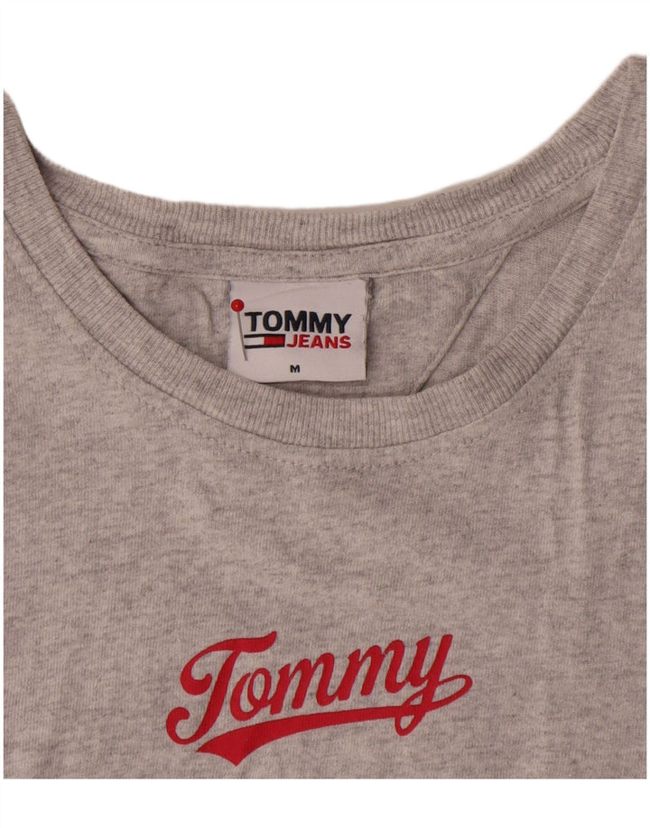 Tommy Hilfiger muška majica kratkih rukava srednje sivi pamuk