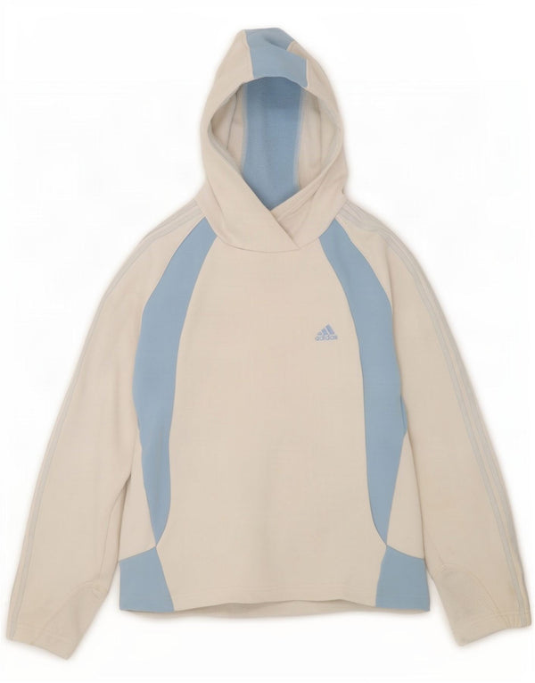 Adidas Climawarm majica s kapuljačom za djevojčice 13-14 godina bijele boje