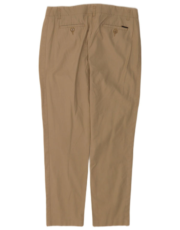 Marks & Spencer ženske ravne chino hlače UK 10 male W30 L28 bež