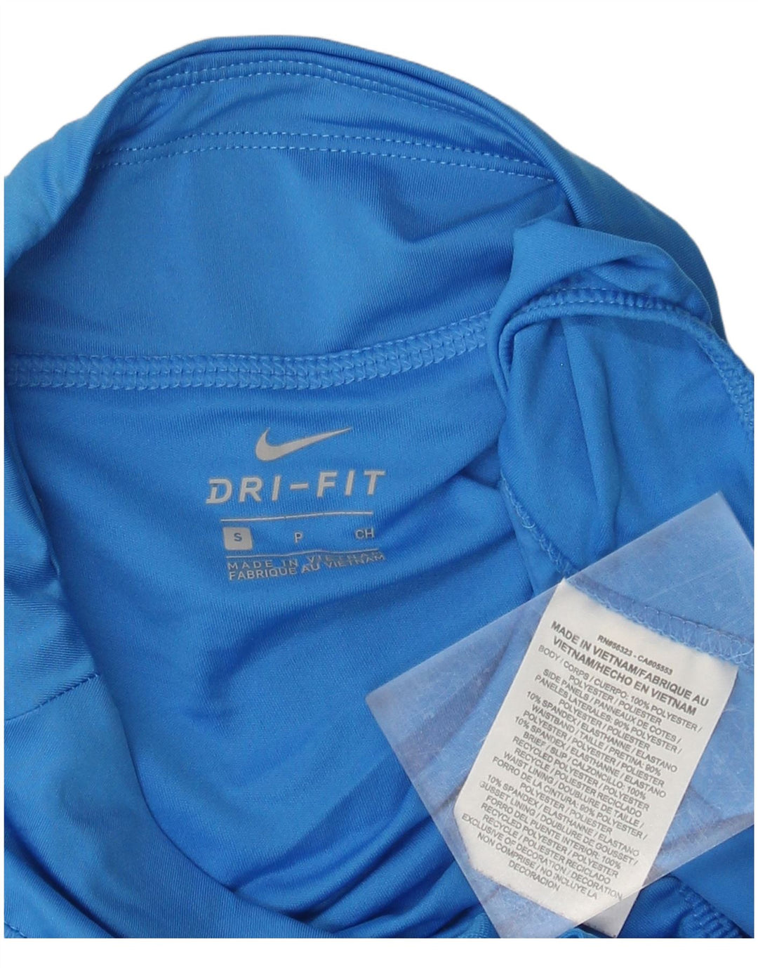 NIKE ženske kratke sportske hlače Dri Fit UK 10 mali plavi poliester