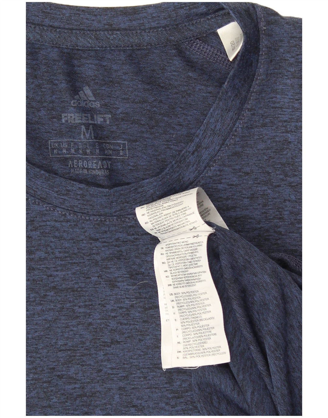 Adidas muška Aeroready majica kratkih rukava Srednji tamnoplavi poliester