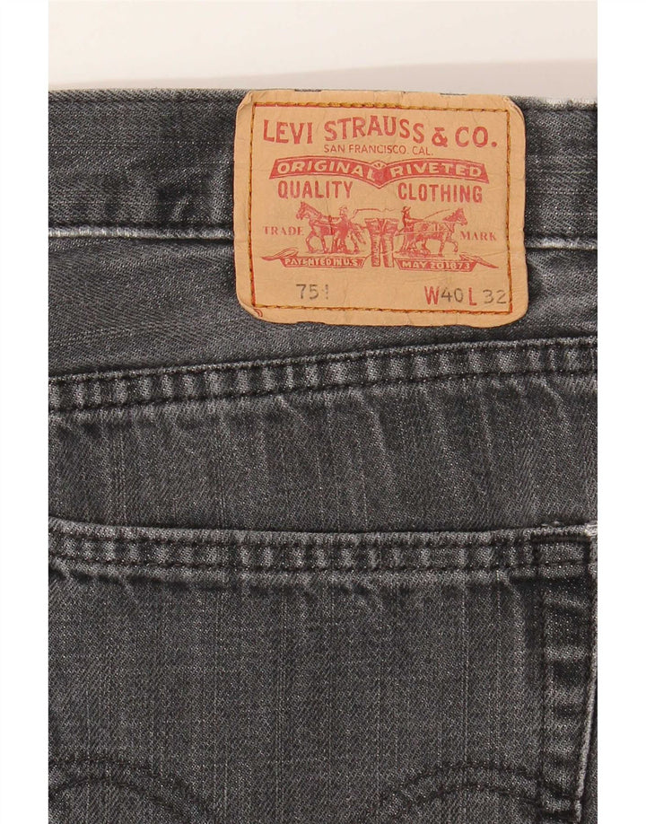Levi's muške 751 ravne traperice W40 L30 sive