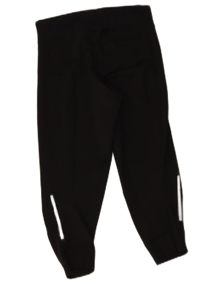 Adidas ženske Climalite Capri tajice UK 8/10 male crne poliesterske