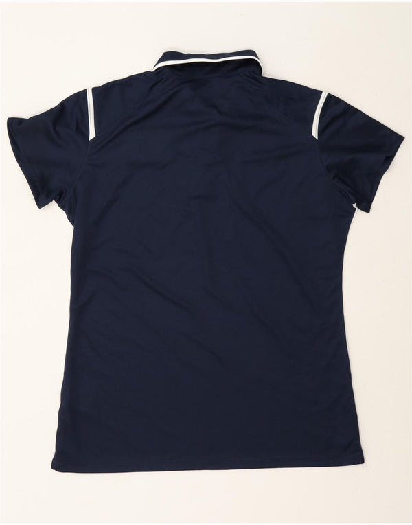 Nike ženska polo majica Dri Fit Graphic UK 16 Large Navy Blue Colourblock