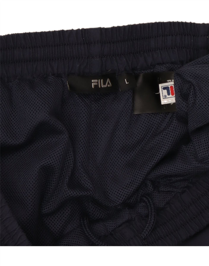 Fila muške hlače od trenirke velike tamnoplave poliesterske