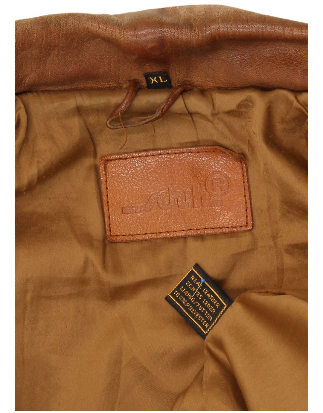 Schuh muška kožna jakna UK 42 XL smeđa koža