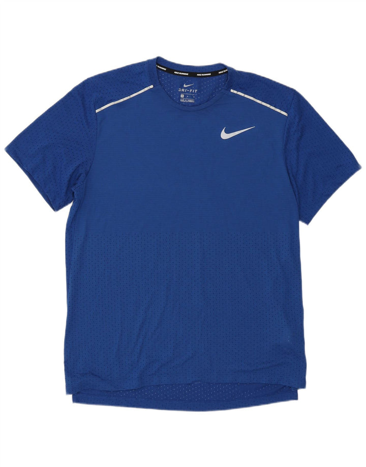 Nike Dri Fit majica kratkih rukava Srednje plavi poliester