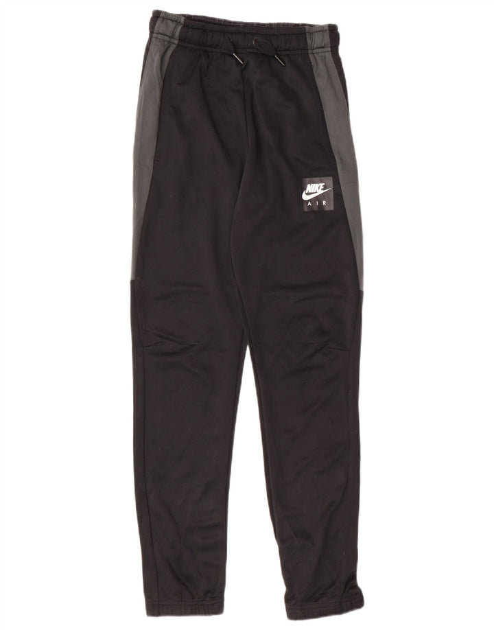 Nike Boys Trenirka Hlače Joggers 12-13 Years Large Black Colourblock
