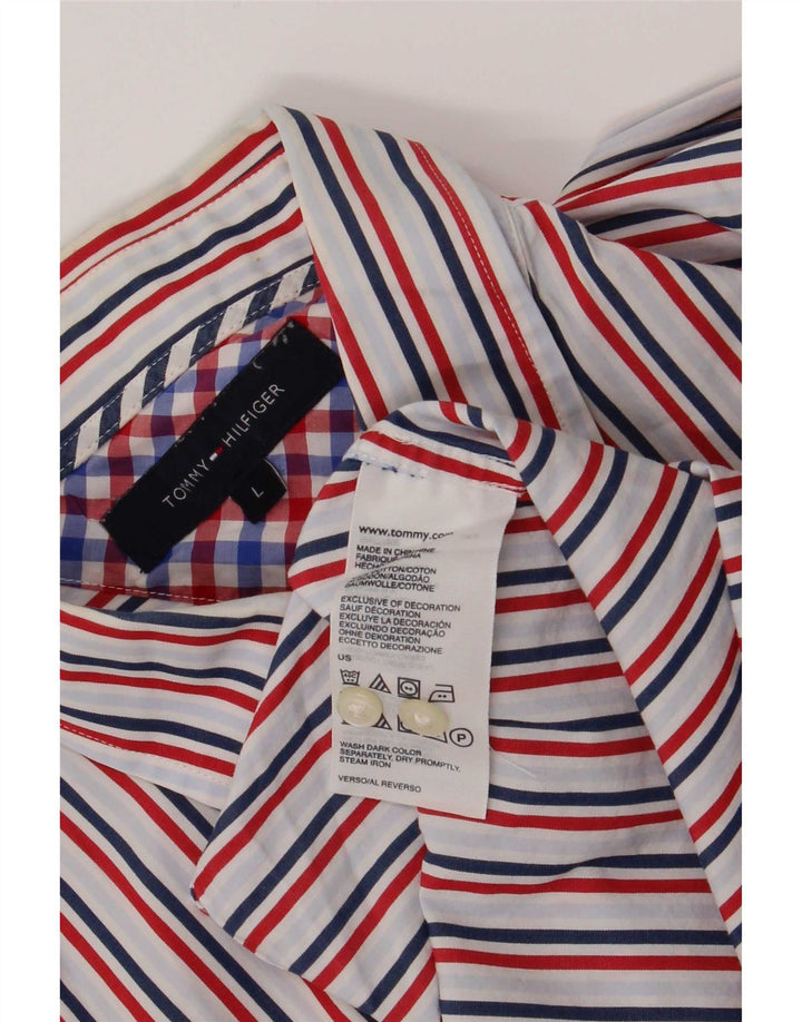 Tommy Hilfiger muška košulja na velike raznobojne pruge
