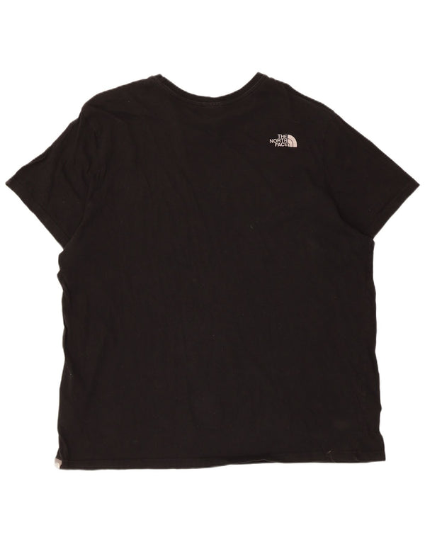 The North Face muška majica kratkih rukava 2XL crni pamuk