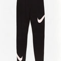 Nike ženske grafičke tajice UK 8 male crne pamučne