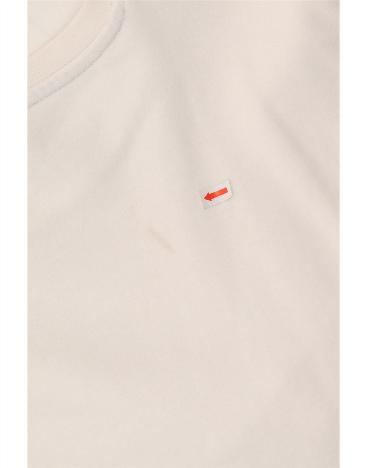 CHAMPION Mens Sweatshirt Jumper XL White Cotton Vintage Champion and Second-Hand Champion from Messina Hembry 