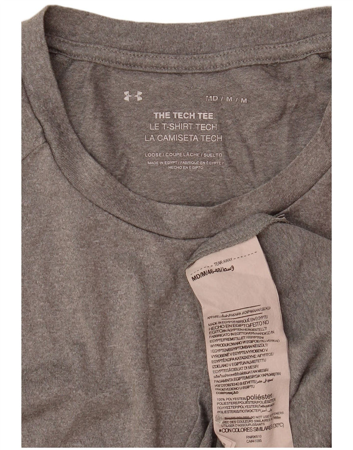 UNDER ARMOUR Muška majica kratkih rukava Srednje sivi poliester