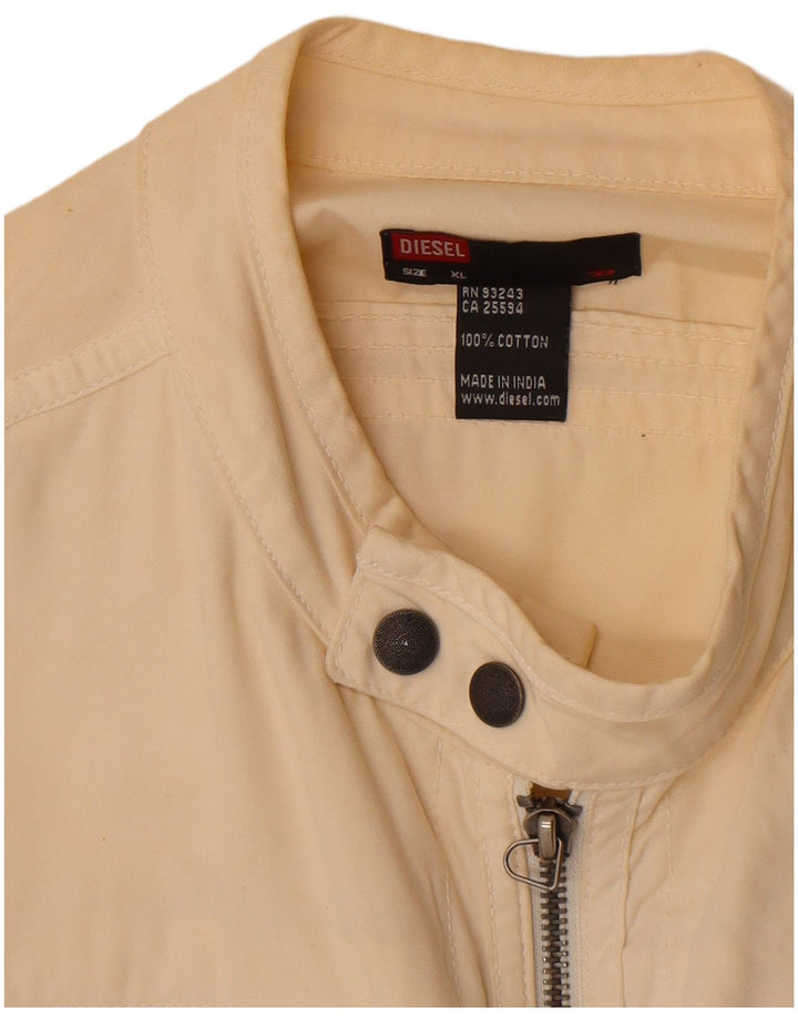 Diesel ženska bomber jakna UK 18 XL od bijelog pamuka