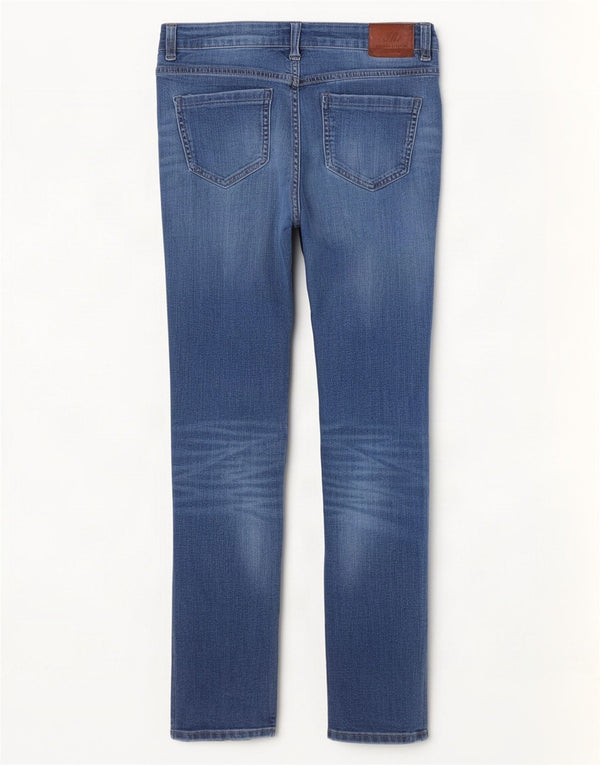 Zara Womens Mid Rise Skinny Jeans EU 38 Small W28 L29 Blue