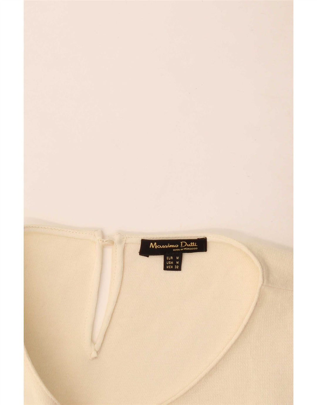 Massimo Dutti gornji dio ženske bluze UK 12 Medium Off White