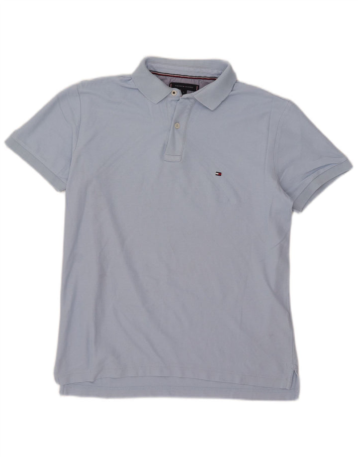 Tommy Hilfiger muška polo majica standardnog kroja srednje plavi pamuk