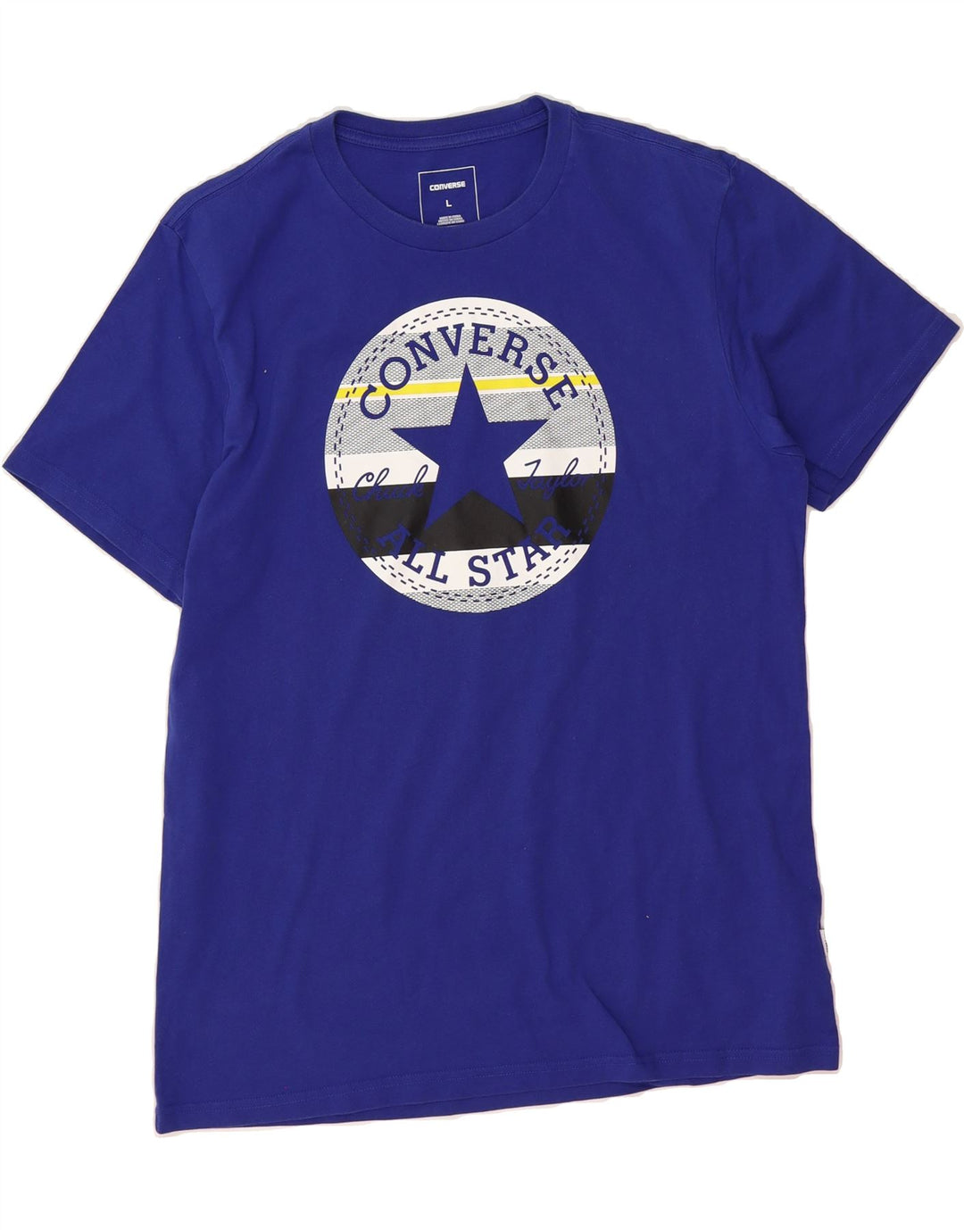 CONVERSE Mens Graphic T-Shirt Top Large Purple Cotton Vintage Converse and Second-Hand Converse from Messina Hembry 