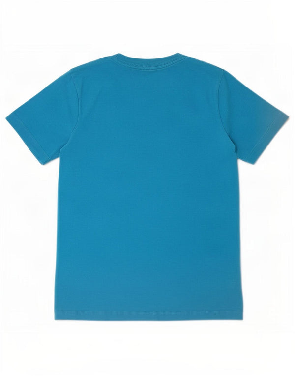 Nike Boys T-Shirt Top 10-11 Years Medium Blue Pamuk