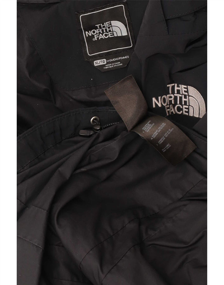 The North Face ženska velika kišna jakna UK 18 XL crni najlon