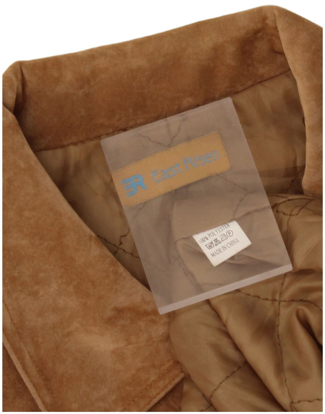 VINTAGE muška bomber jakna UK 42 XL smeđi poliester