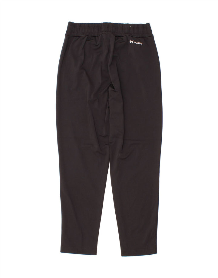 COLUMBIA Womens Tracksuit Trousers UK 4 XS  Black Polyester Vintage Columbia and Second-Hand Columbia from Messina Hembry 