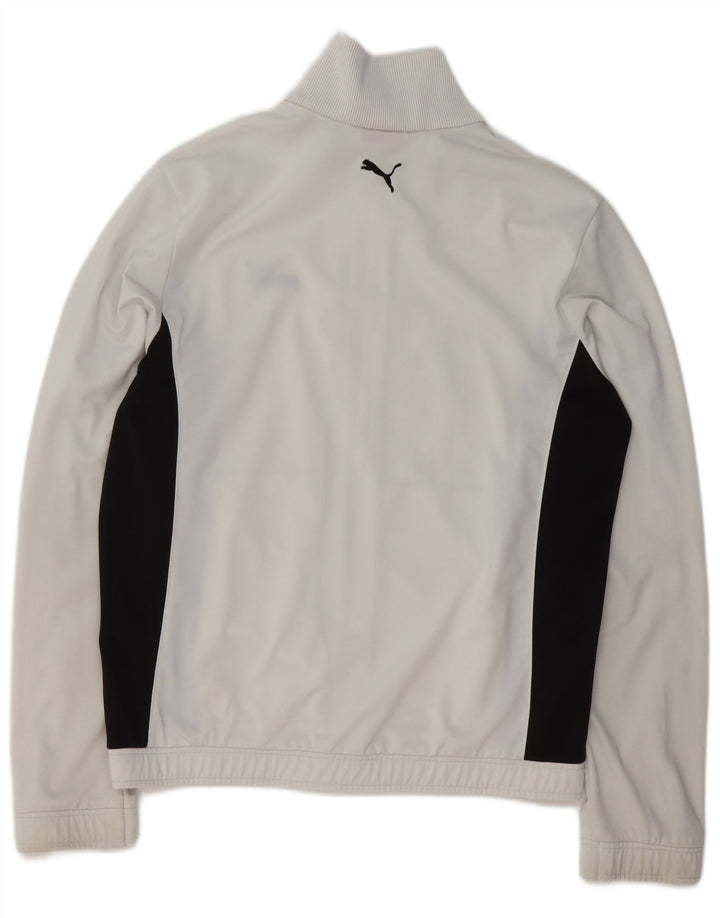 Puma muška gornja jakna trenirke Medium White Colourblock Poliester