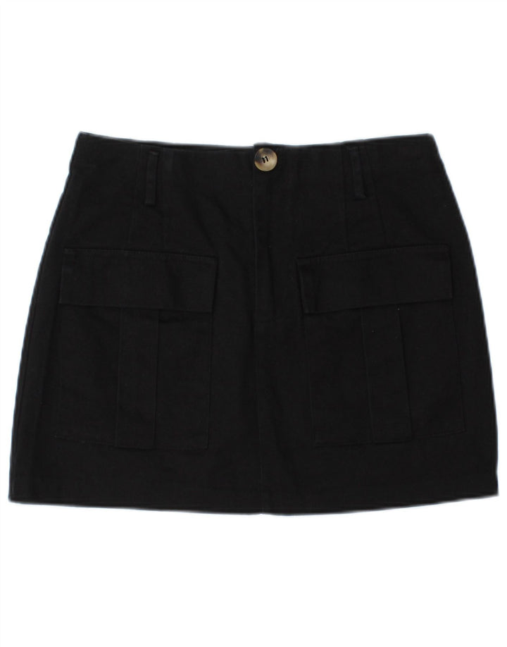 Zara ženska mini kargo suknja srednje veličine W28 tamnoplava