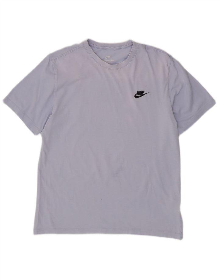 NIKE muška majica kratkih rukava Srednje plavi pamuk
